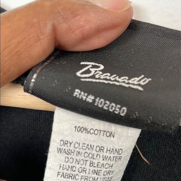 Harley-Davidson Womens 3XL V Neck Bling Rhinestone Graphic Black Pullover Tee - Picture 9 of 11